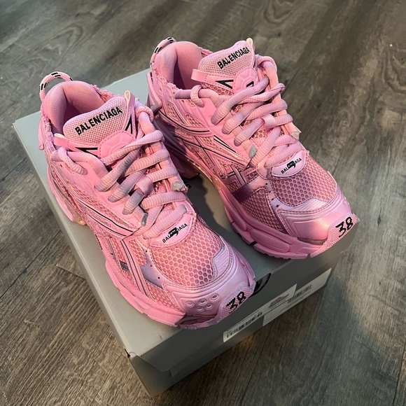 Balenciaga Runner Sneaker | pink | sz 38 (Wmns 8) | New with tags - Picture 3 of 12